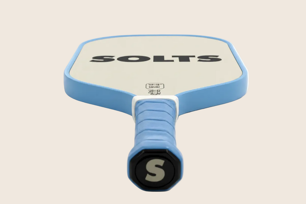 SOLTS Curve Pickleball Paddle in Blue Aura