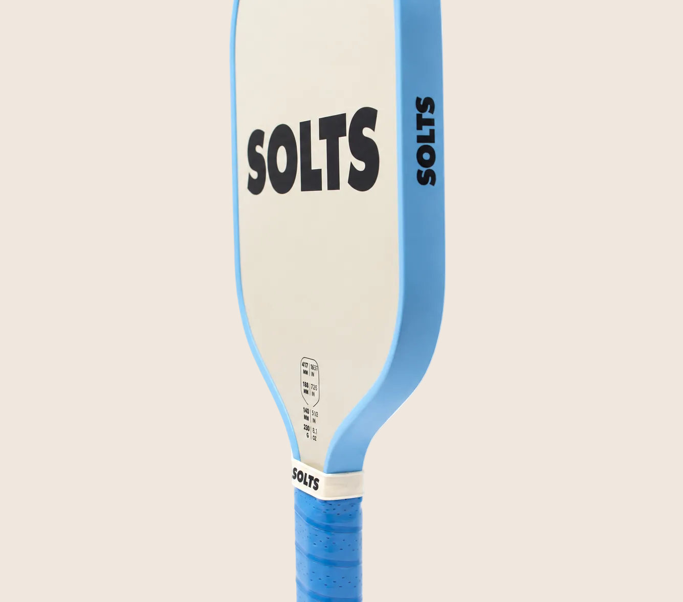 SOLTS Curve Pickleball Paddle in Blue Aura