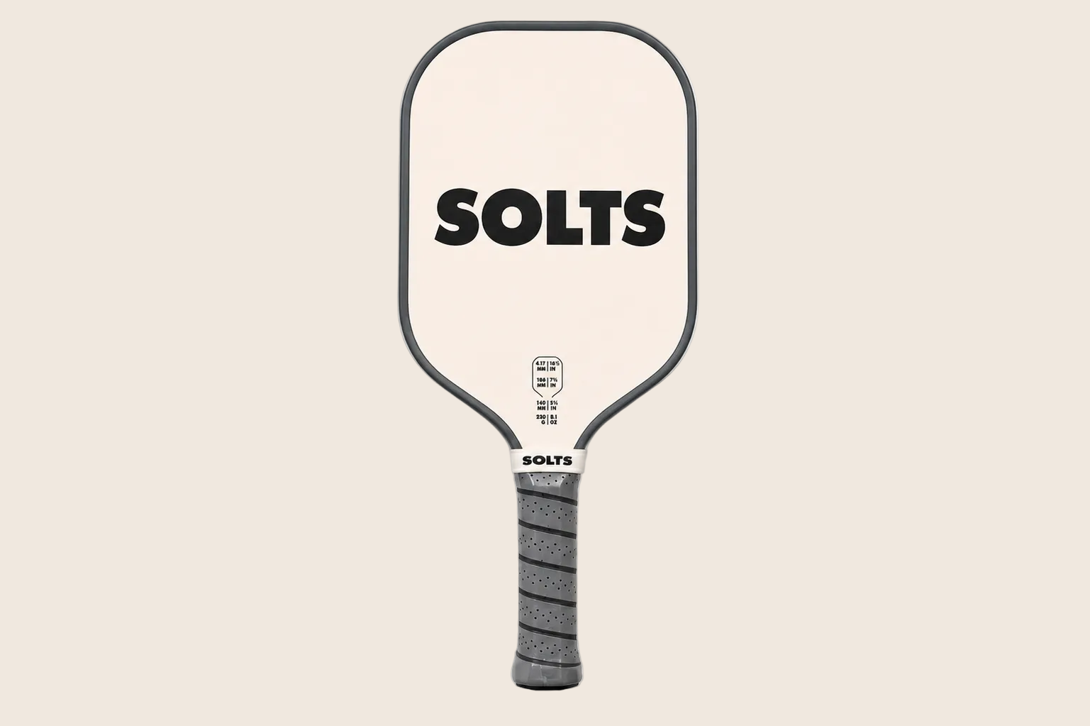 SOLTS POP Pickleball Paddle in Form Grey