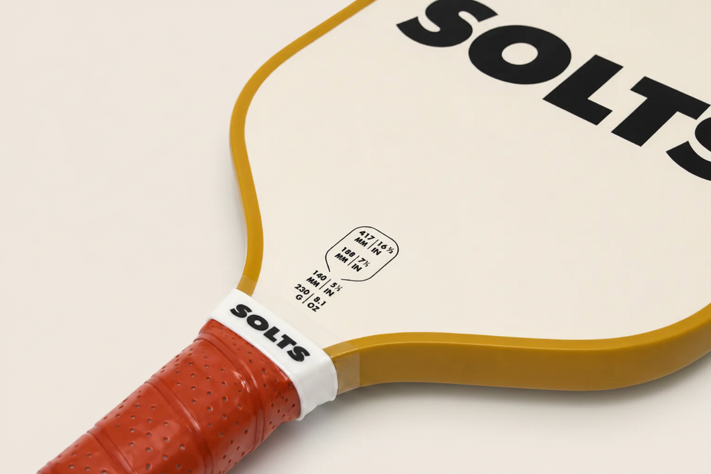 SOLTS Control Pickleball Paddle in Amber Haze