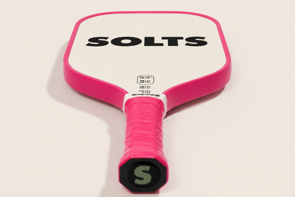 SOLTS Control Pickleball Paddle in Electric Fuchsia