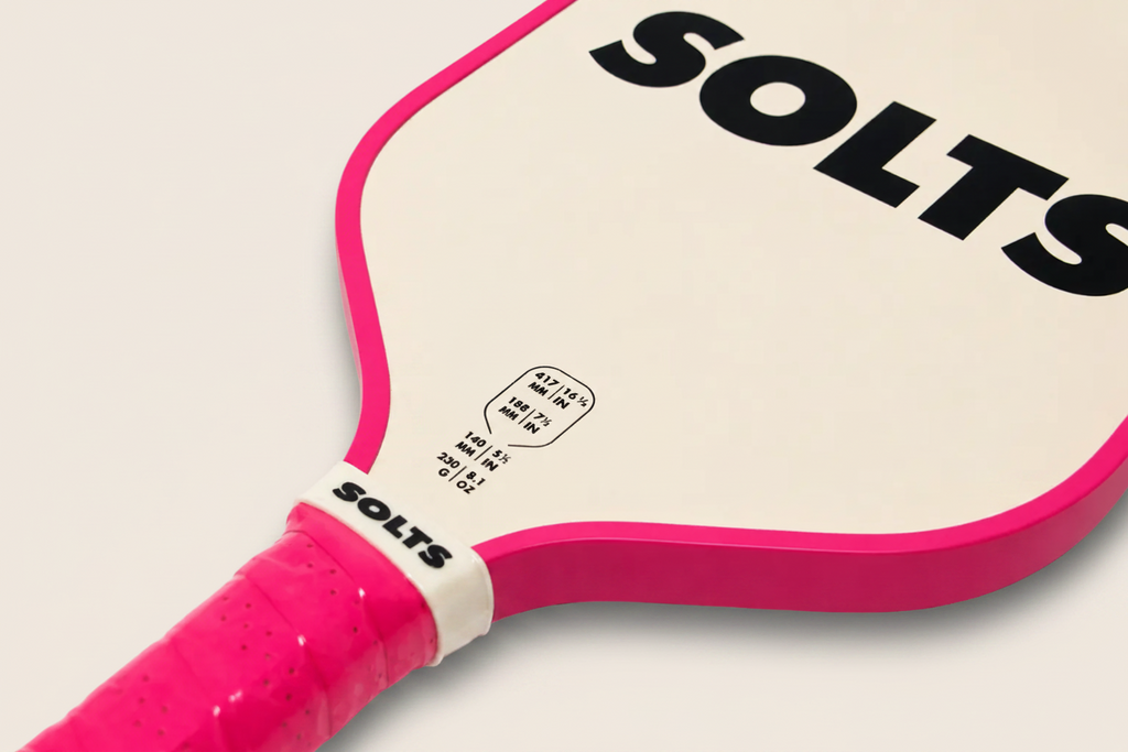 SOLTS Control Pickleball Paddle in Electric Fuchsia