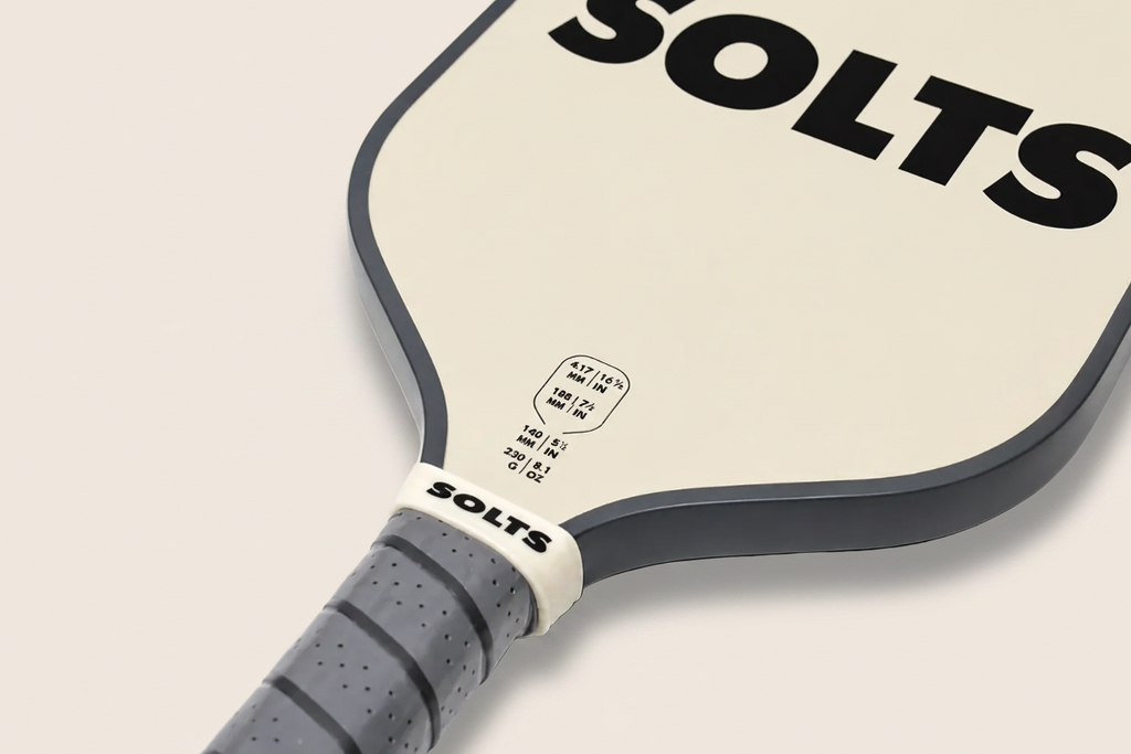 SOLTS POP Pickleball Paddle in Form Grey
