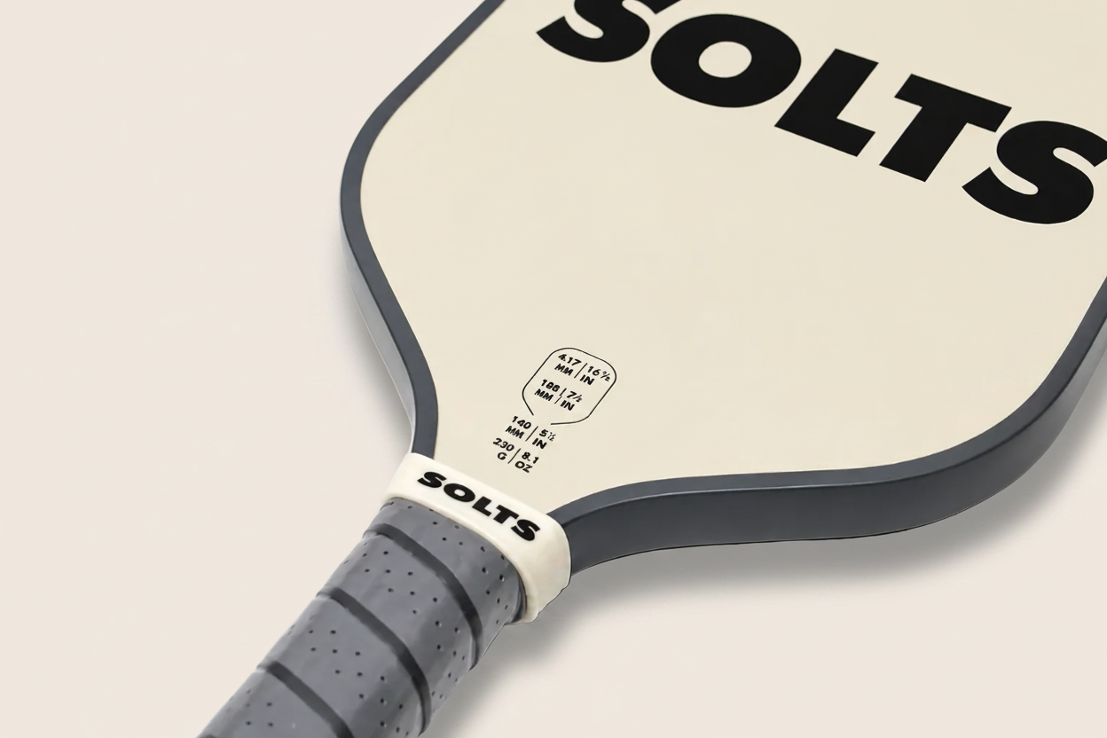 SOLTS POP Pickleball Paddle in Form Grey