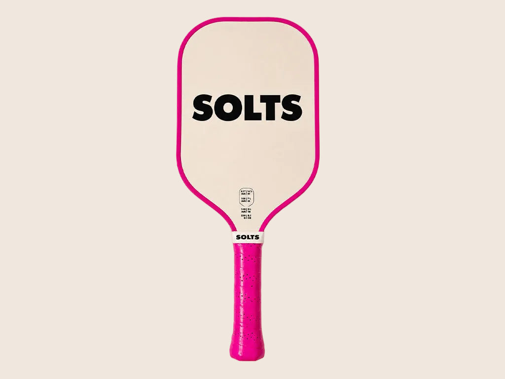 SOLTS Control Pickleball Paddle in Electric Fuchsia